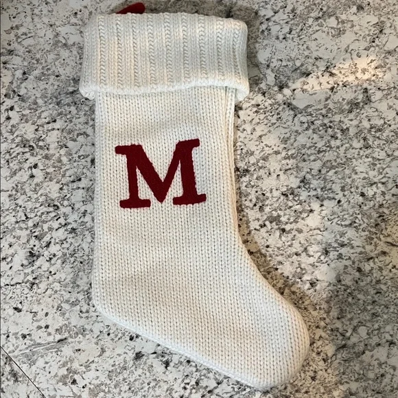 Wondershop Letter “M” stocking - Picture 1 of 5